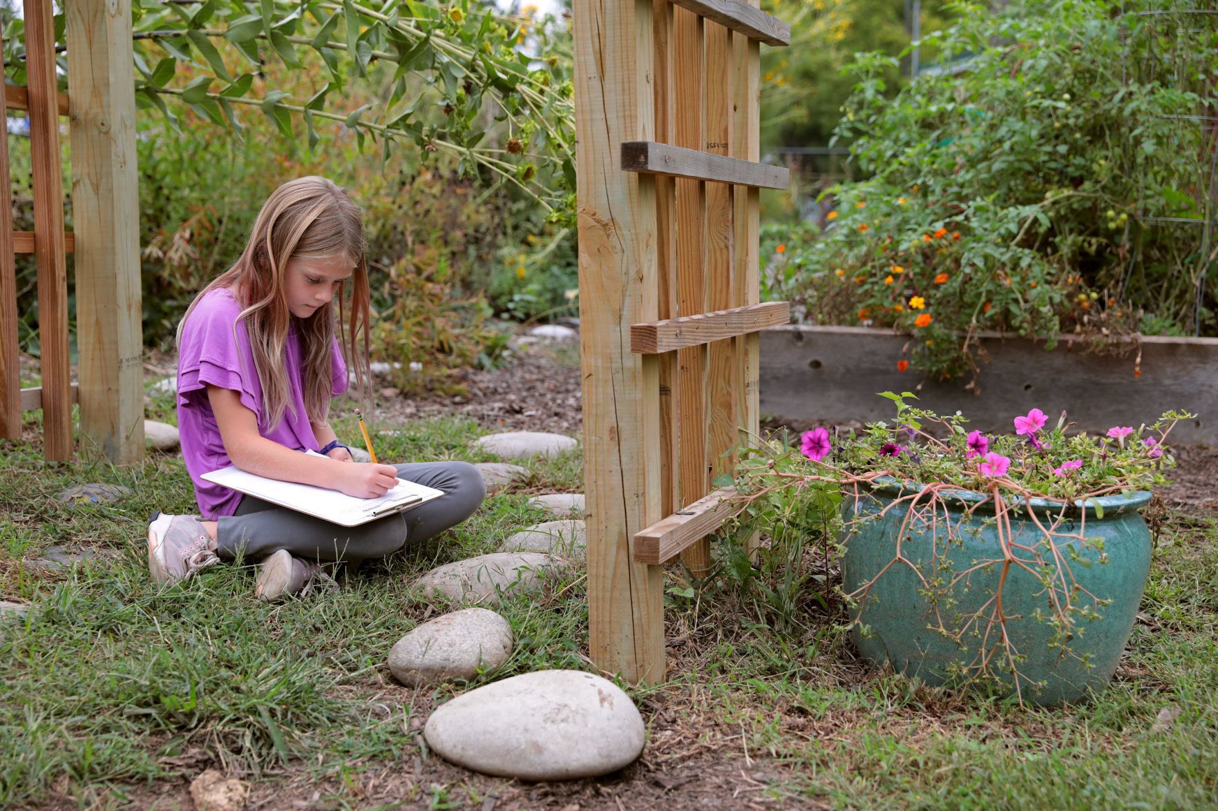 MRH has a full-time garden teacher